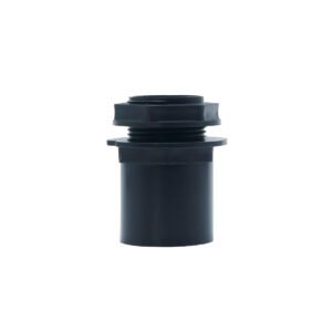 Acople caño PVC Ø20 negro